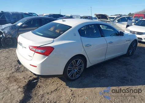 2017 Maserati Ghibli from USA, damaged, VIN ZAM57XSL7H1230024